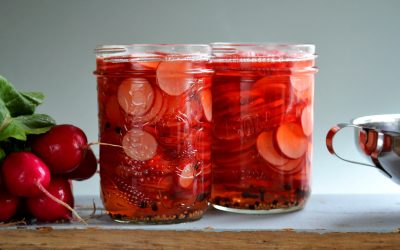 Spiced Pickled Radishes